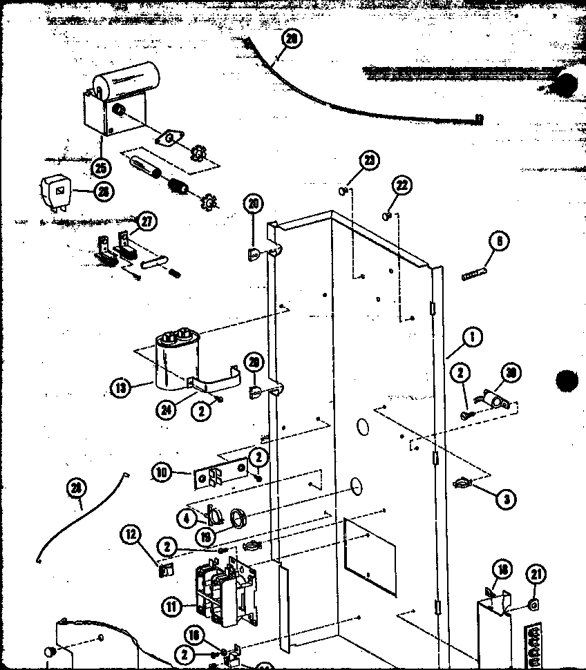 Amana ERCQ30-001A/P55420-4C (ercq24-001a/p55420-3c) (ercq30-001a/p55420-4c) (ercq36-001a/p55420-5c) (ercq42-001a/p55420-6c) diagram