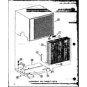Amana CR2-1/P55200-54C condenser and cabinet parts (cr2.5-1/p55200-8c) (cr2-1/p55200-54c) diagram