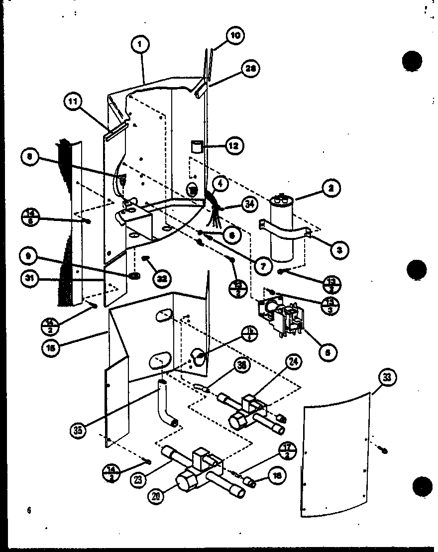 Amana ARCF42U01BC/P9917932C (arcf48u03bc/p9917934c) (arcf42u01ac/p9917932c) (arcf48u01ac/p9917933c) diagram