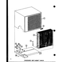 Amana RHQ36/P55200-53C condenser and cabinet parts (erhq24/p55200-49c) (erhq30/p55200-52c) (rhq36/p55200-53c) diagram