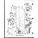 Amana RHQ36/P55200-53C control panel parts (erhq24/p55200-49c) (erhq30/p55200-52c) (rhq36/p55200-53c) diagram