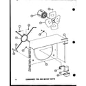 Amana RHQ36/P55200-53C condenser fan and motor parts (rhq48-001/p55201-47c) (rhq48-003/p55201-48c) (rhq48-001/p55201-49c) (rhq48-003/p55201-50c) (rhq60-001/p55201-51c) (rhq60-003/p55201-52c) diagram