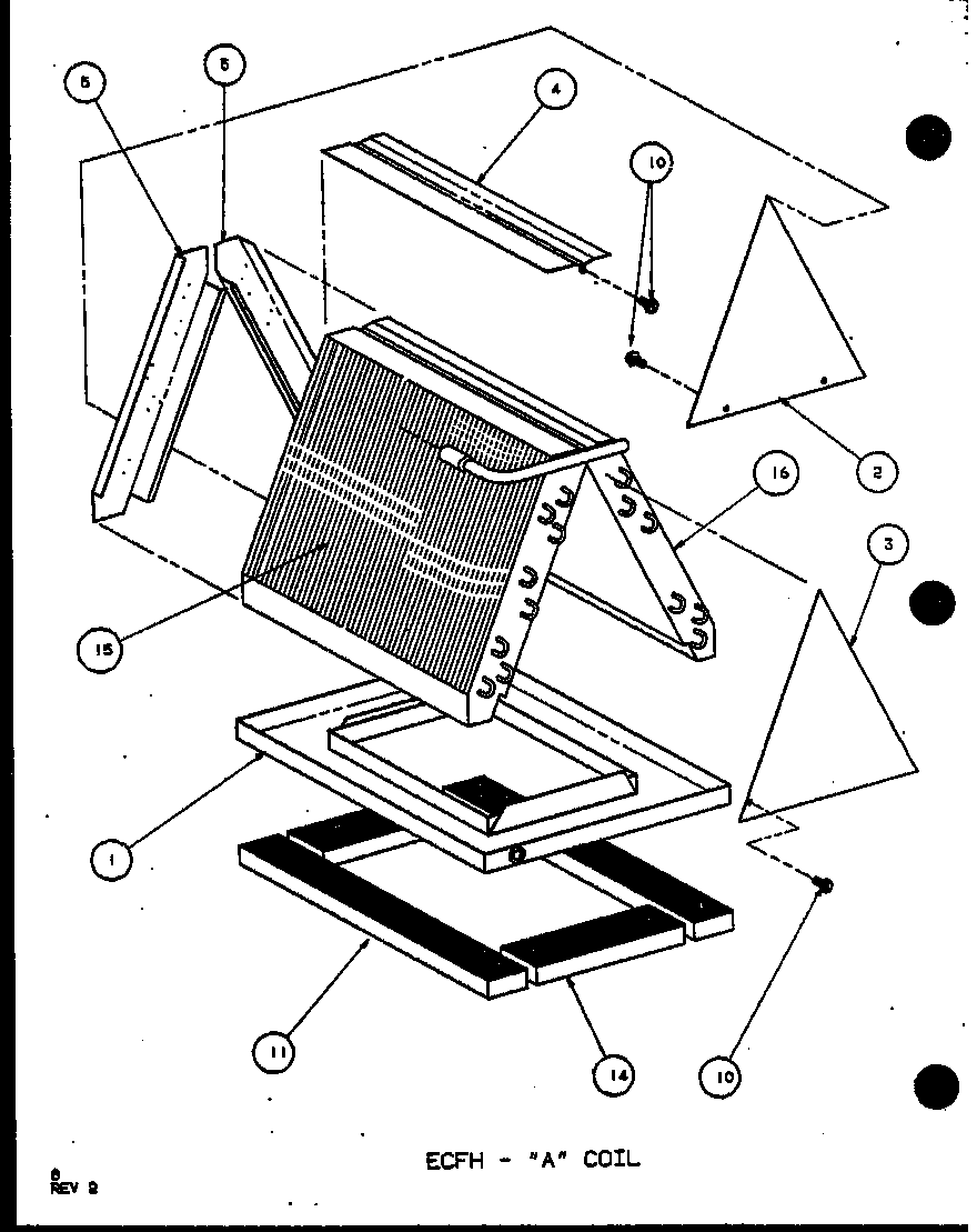 Amana ECFH48AUMB/P9918508C ecfh - "a" coil (ecfh42aumac/p9918504c) (ecfh48aumac/p9918505c) (ecfh60aumac/p9918506c) diagram