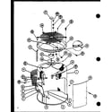 Amana ARHF36U01B/P9917916C preform coil assembly diagram