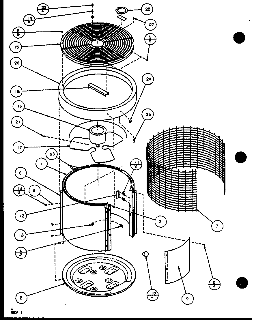 Amana ARHF24U01D/P1101002C (arhf18u01d/p1101001c) (arhf24u01d/p1101002c) (arhf30u01d/p1101003c) (arhf36u01d/p1101004c) diagram