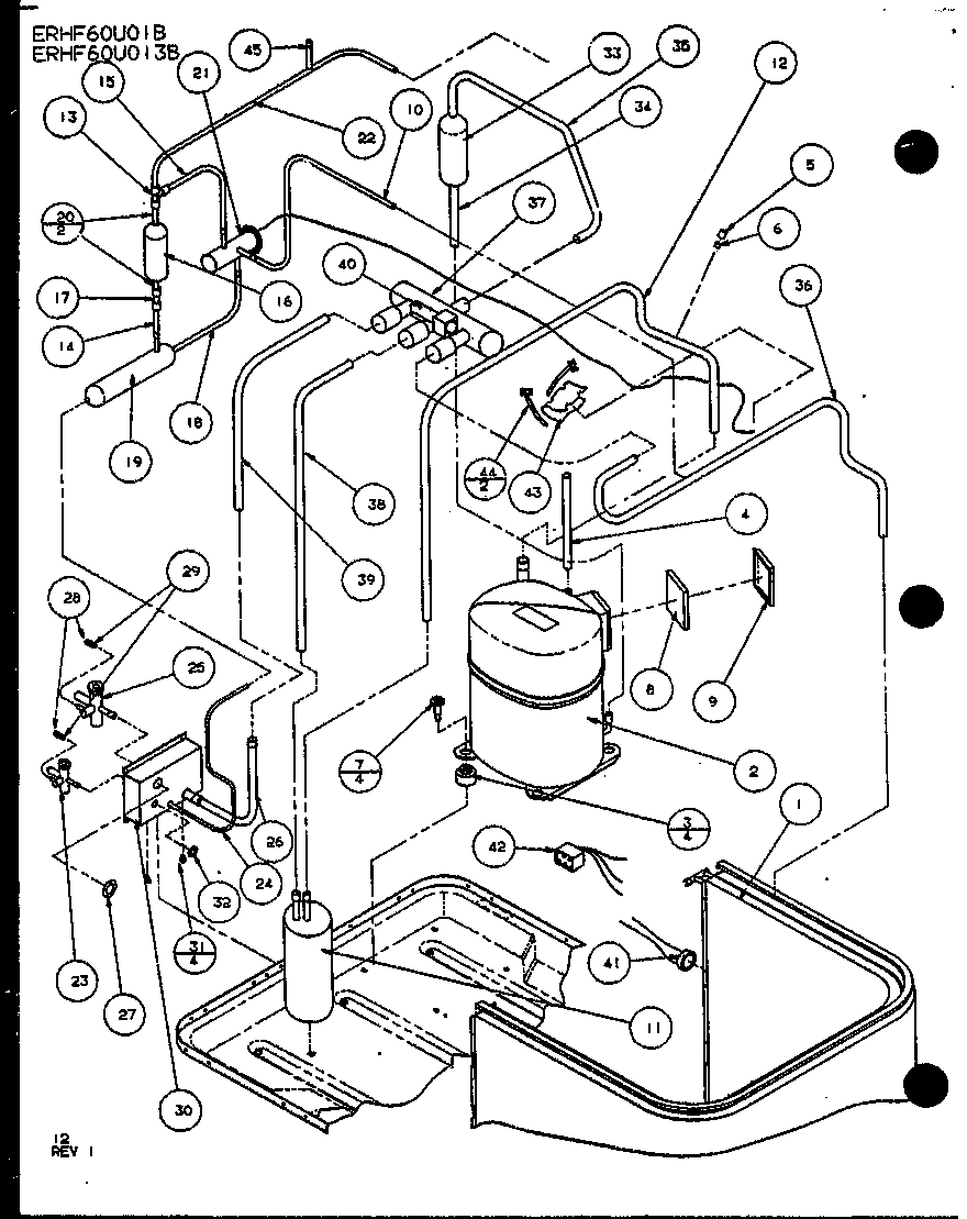 Amana ERHF60U01B/P9918417C (erhf60u03b/p9918418c) (erhf60u01b/p9918417c) diagram