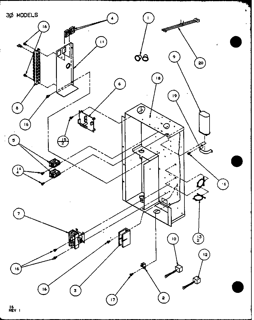 Amana ERHF60U01B/P9918417C (erhf48u03b/p9918416c) (erhf60u03b/p9918418c) diagram