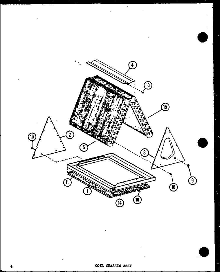 Amana EBCH6010MA/P9999503C coil chassis assy (ebch4210ma/p9999501c) (ebch4810ma/p9999502c) (ebch6010ma/p9999503c) diagram