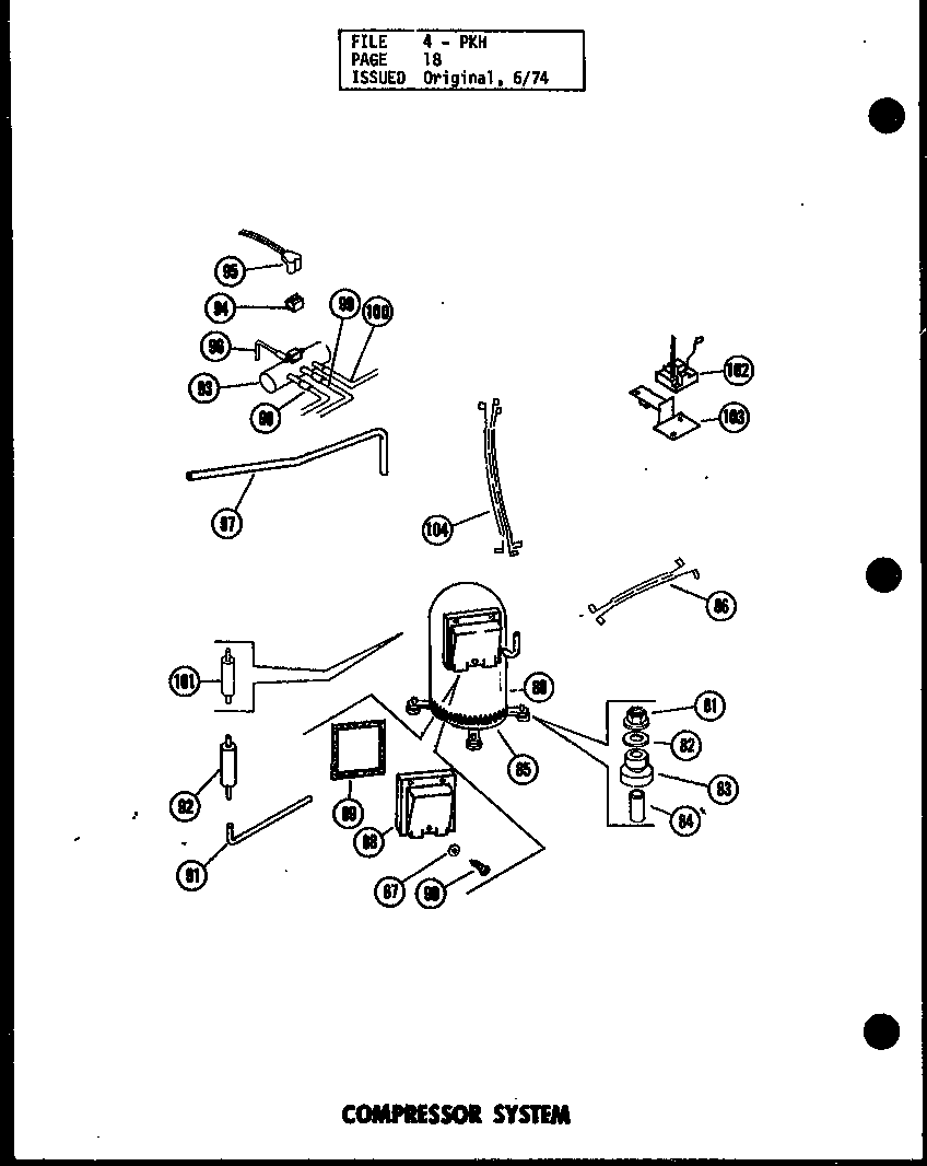 Amana PKH5-1J/P54629-25C compressor system (pkh3.5-1k/p54629-17c) (pkh3.5-1k/p54629-39c) (pkh4-1j/p54629-23c) (pkh4-1j/p54629-59c) (pkh4-3j/p54629-24c) (pkh4-3j/p54629-60c) (pkh5-1j/p54629-25c) (pkh5-1j/p54629-61c) (pkh5-3j/p54629-26c) (pkh5-3j/p54629-62c) diagram