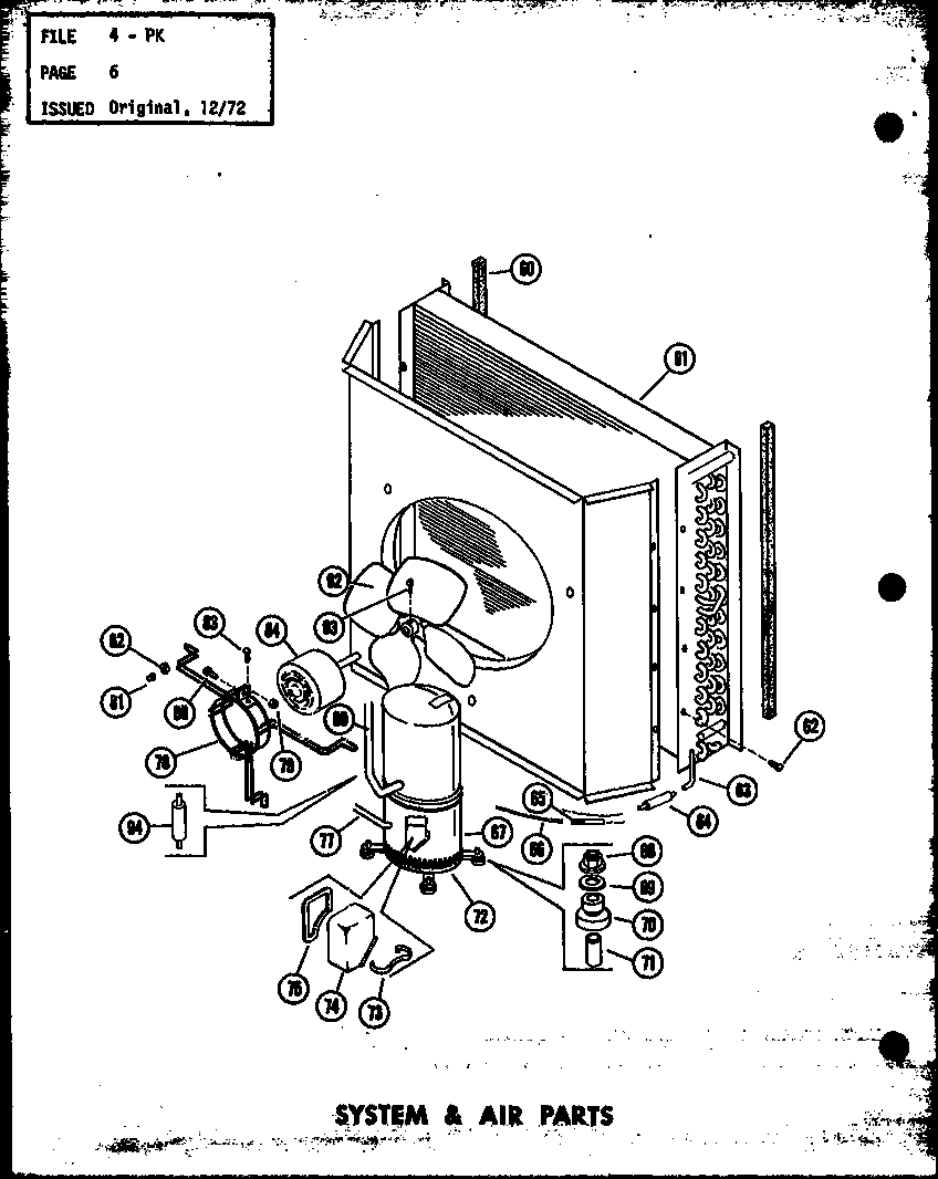 Amana PK2.5-1H/P54565-2C systems & air parts (pk2-1h/p54565-1c) (pk2.5-1h/p54565-2c) (pk3-1h/p54565-3c) diagram