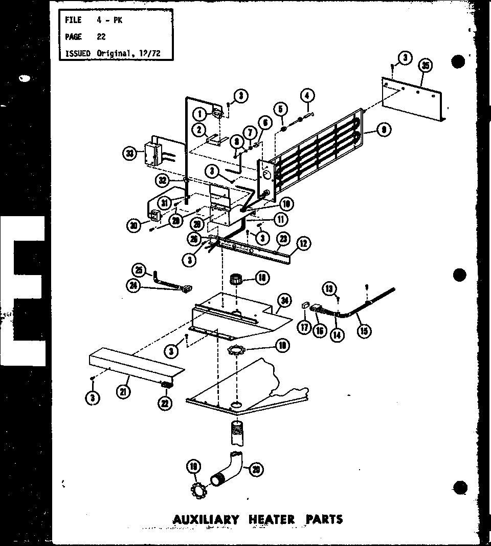 Amana PK2.5-1H/P54565-2C (d54475-1/p54475-1c) diagram