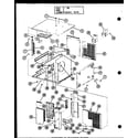 Amana EG5,12-3/P55199-48C cabinet & chassis parts (eg2,12-1/p55198-13c) (eg2.5,12-1/p55198-14c) (eg3,12-1/p55198-15c) diagram