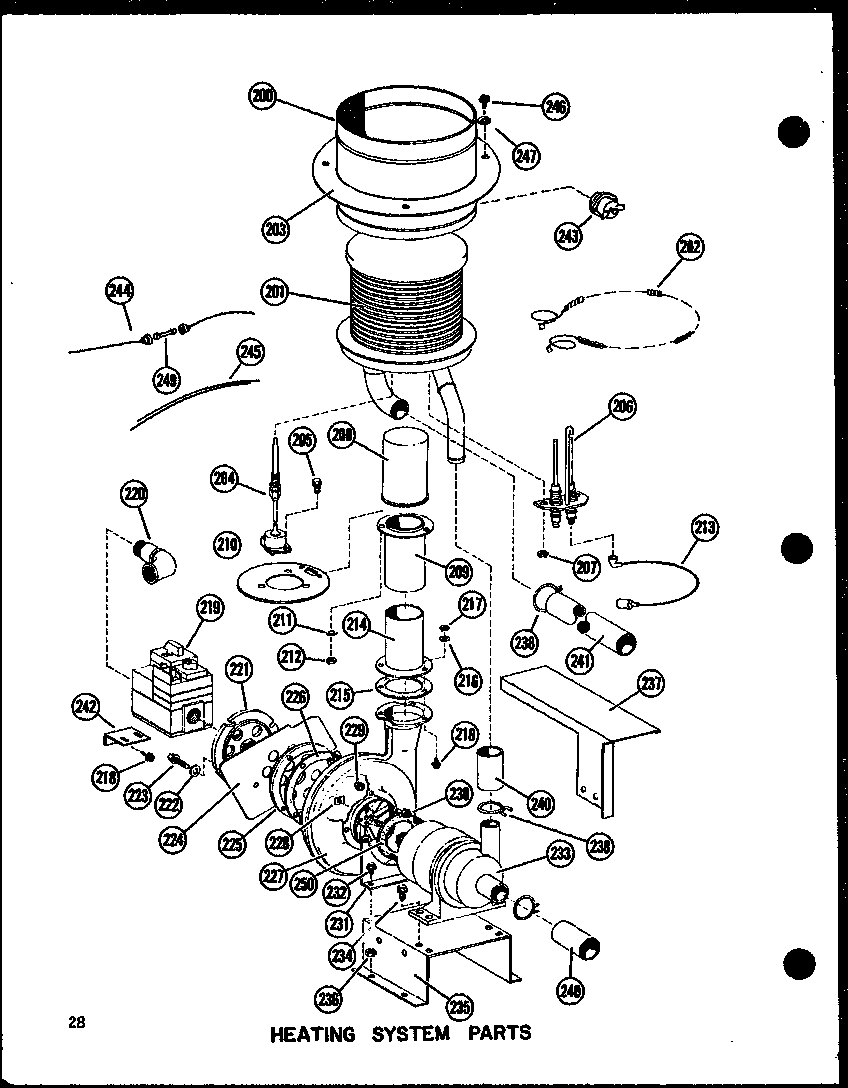 Amana EPCG4212-1A/P55480-9C heating system parts (epcg4213-1a/p55480-4c) (epcg4815-1a/p55480-5c) (epcg4815-3a/p55480-7c) (epcg6217-1a/p55480-6c) (epcg6217-3a/p55480-8c) diagram