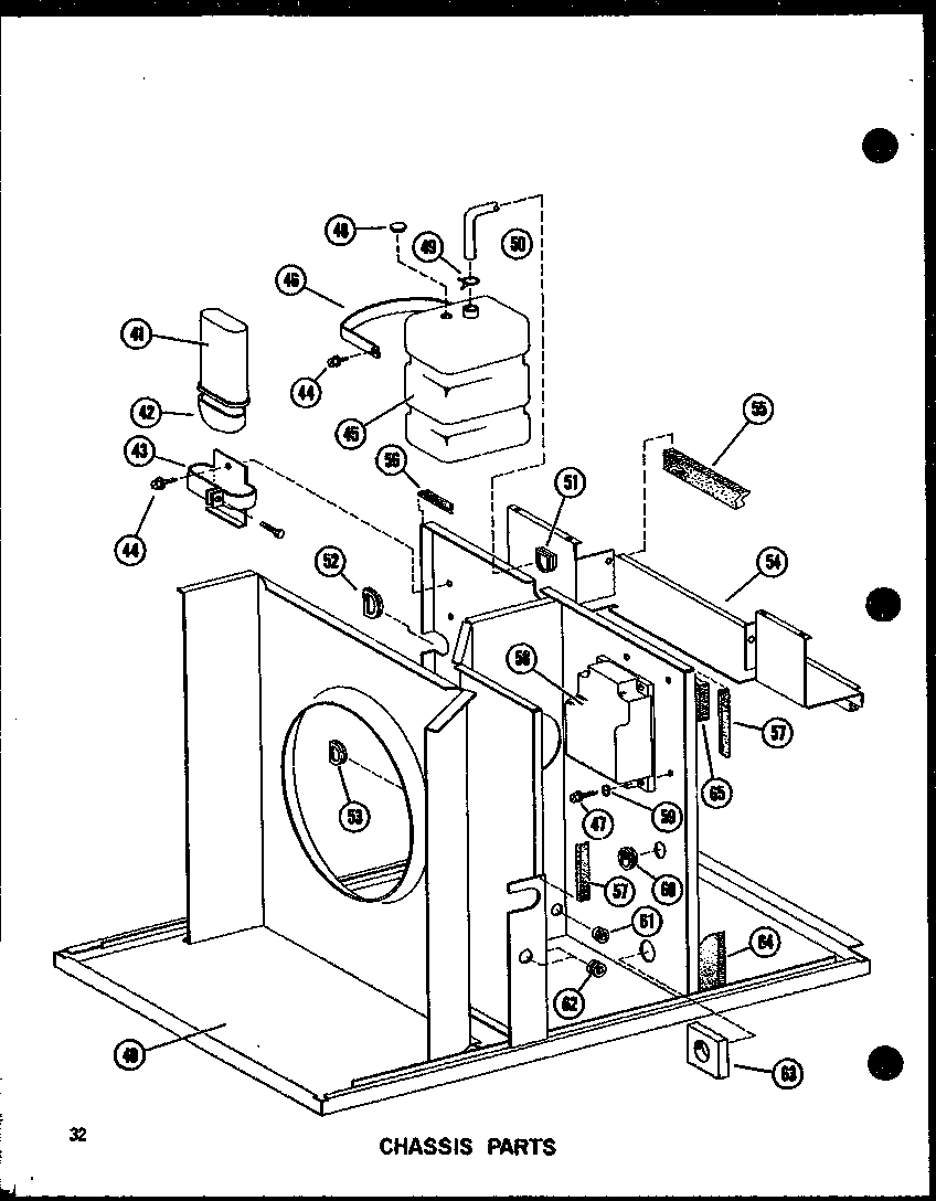 Amana EPCG4212-1A/P55480-9C chassis parts (epcg4212-1a/p55480-9c) (epcg4812-1a/p55480-10c) (epcg4812-3a/p55480-12c) (epcg6212-1a/p55480-11c) (epcg6212-3a/p55480-13c) diagram
