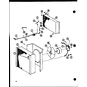 Amana EPHR3600-1E/P99148-3C fan motor and evaporator diagram