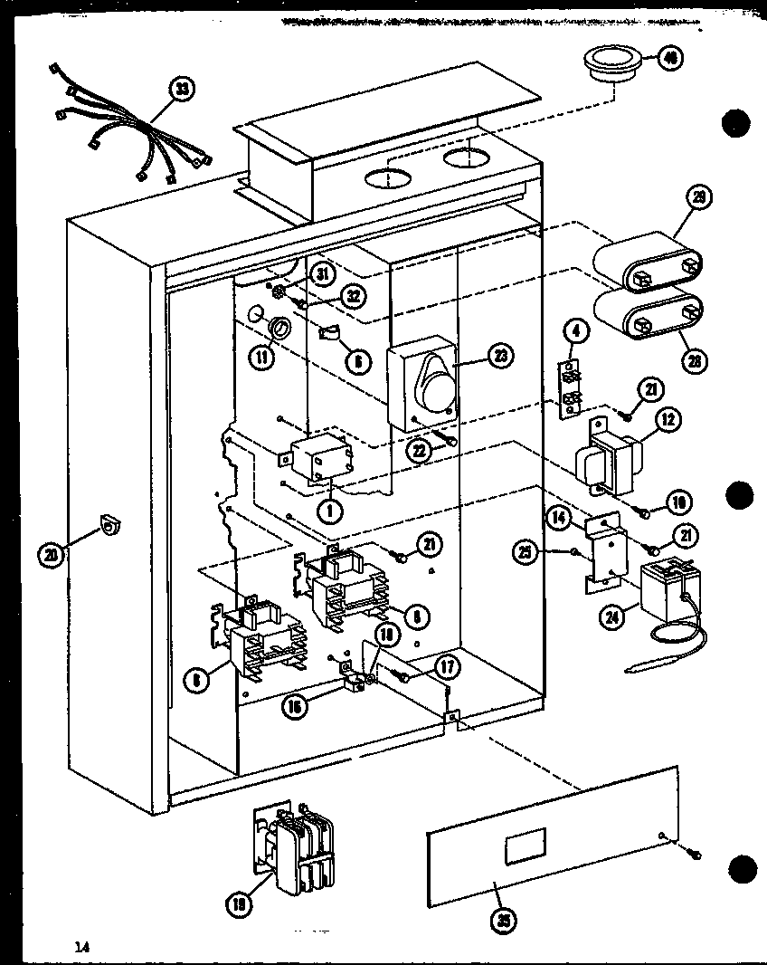 Amana EPHR60003A/P9914905C control box diagram
