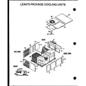 Amana LEA100A004A/P1160404C lea075 package cooling units (lea075a003a/p1160401c) (lea075a004a/p1160402c) diagram