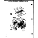Amana LEA100A004A/P1160404C lea200 package cooling units (lea200a003a/p1160409c) (lea200a004a/p1160410c) diagram