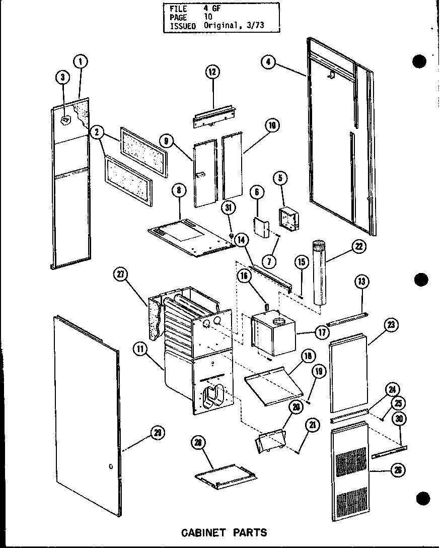 Amana GC-65DE-2/P96306-2F cabinet parts (gc-65de-2/p96252-2f) (gc-65de-2/p96306-2f) (gc-80de-3/p96252-4f) (gc-80de-3/p96306-4f) (gc-105de-3/p96252-7f) (gc-105de-3/p96306-7f) diagram