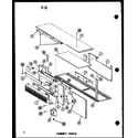 Amana GS120DG-R4/P96561-3F cabinet parts diagram