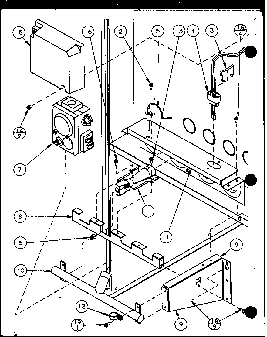 Amana GHI115A50C/P6983134F (ghi45a25c/p6983128f) (ghi70a30c/p6983129f) (ghi70a40c/p6983130f) (ghi90a30c/p6983131f) (ghi90a50c/p6983132f) diagram