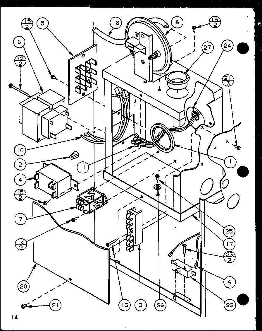Amana GHI115A50C/P6983134F (ghi45a25c/p6983128f) (ghi70a30c/p6983129f) (ghi70a40c/p6983130f) (ghi90a30c/p6983131f) (ghi90a50c/p6983132f) diagram