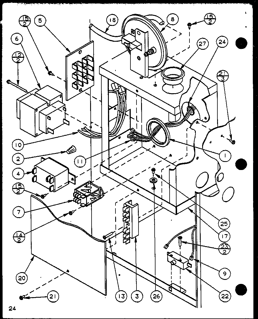 Amana GHI115A50C/P6983134F (ghi115a35c/p6983133f) (ghi115a50c/p6983134f) (ghi140a35c/p6983135f) (ghi140a50c/p6983136f) diagram