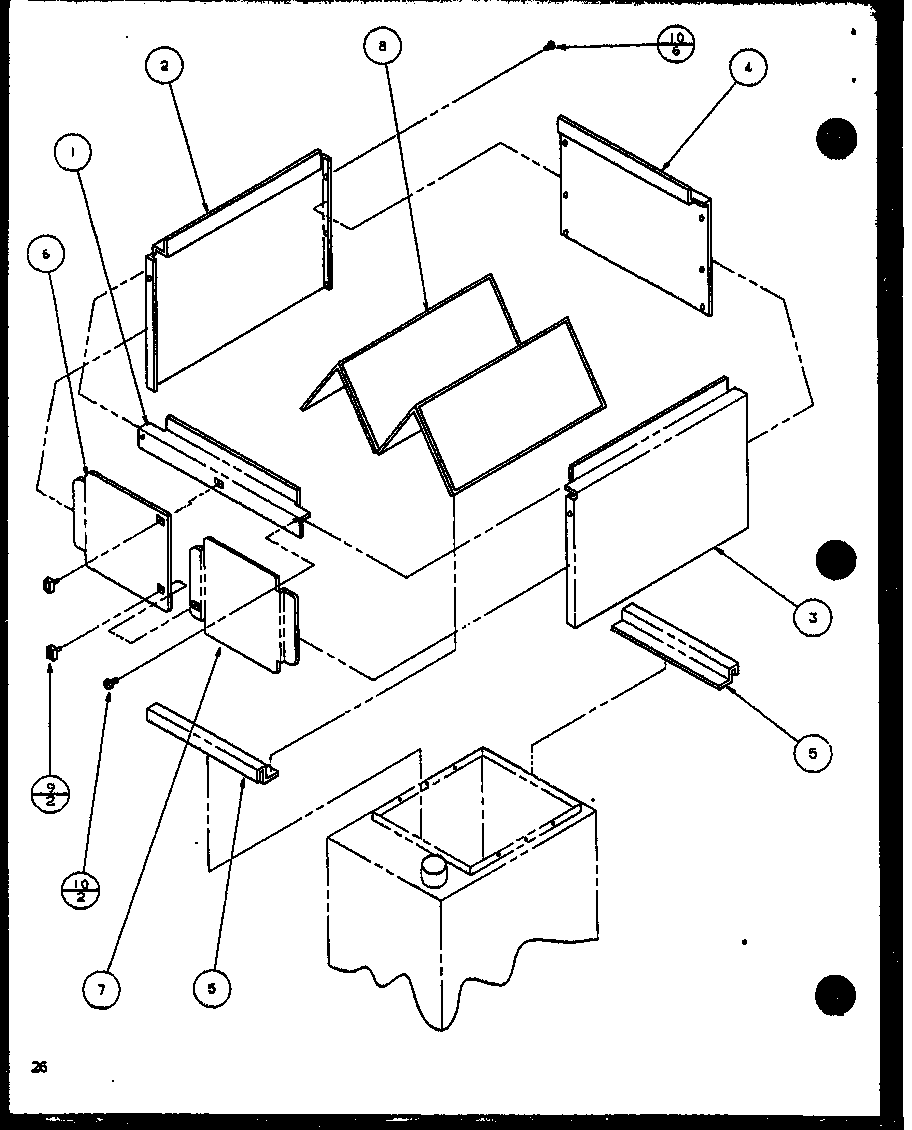 Amana GCI70A40C/P9811211F (cfc16/p9926101f) (cfc20/p9926102f) (cfc24/p9926103f) (cfc20d/p9926104f) diagram