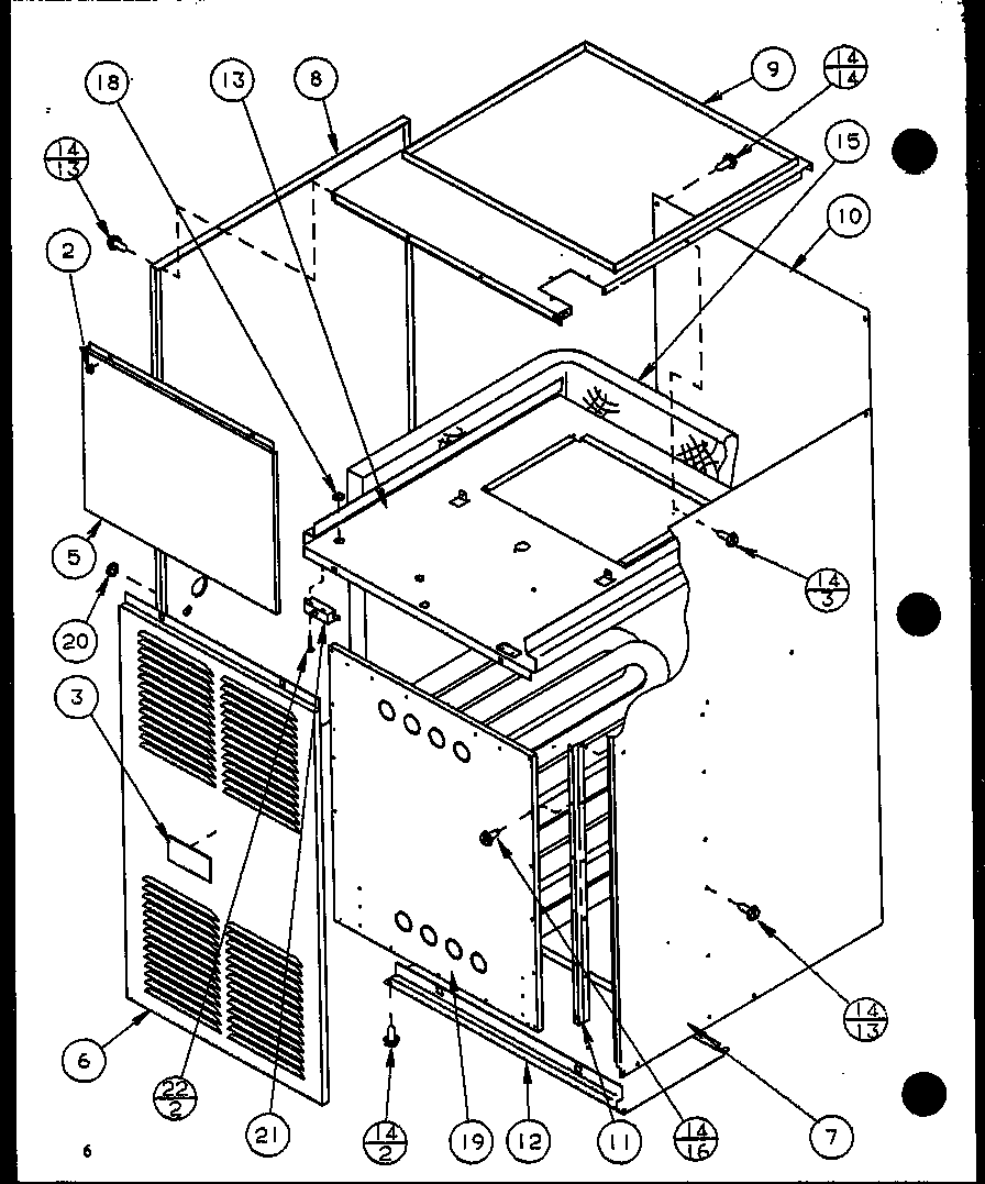 Amana GCI45A25/P9811201F (gci45a25/p9811201f) (gci70a30/p9811202f) (gci70a40/p9811203f) (gci90a30/p9811204f) (gci90a50/p9811205f) diagram