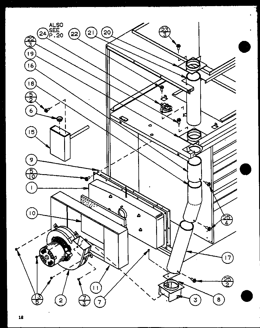 Amana GCI45A25/P9811201F (gci115a35/p9811206f) (gci115a50/p9811207f) (gci140a35/p9811208f) diagram