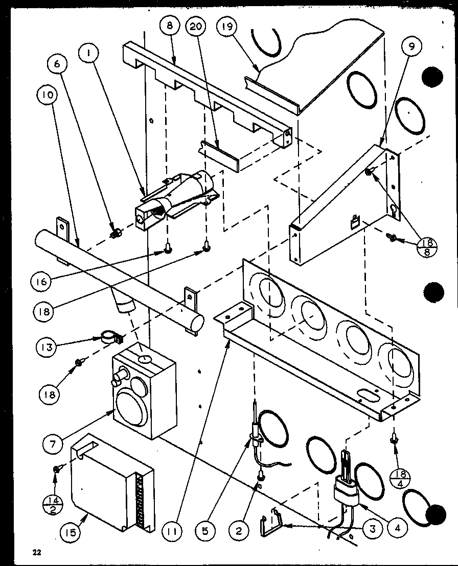 Amana GCI45A25/P9811201F (gci115a35/p9811206f) (gci115a50/p9811207f) (gci140a50/p9811208f) diagram