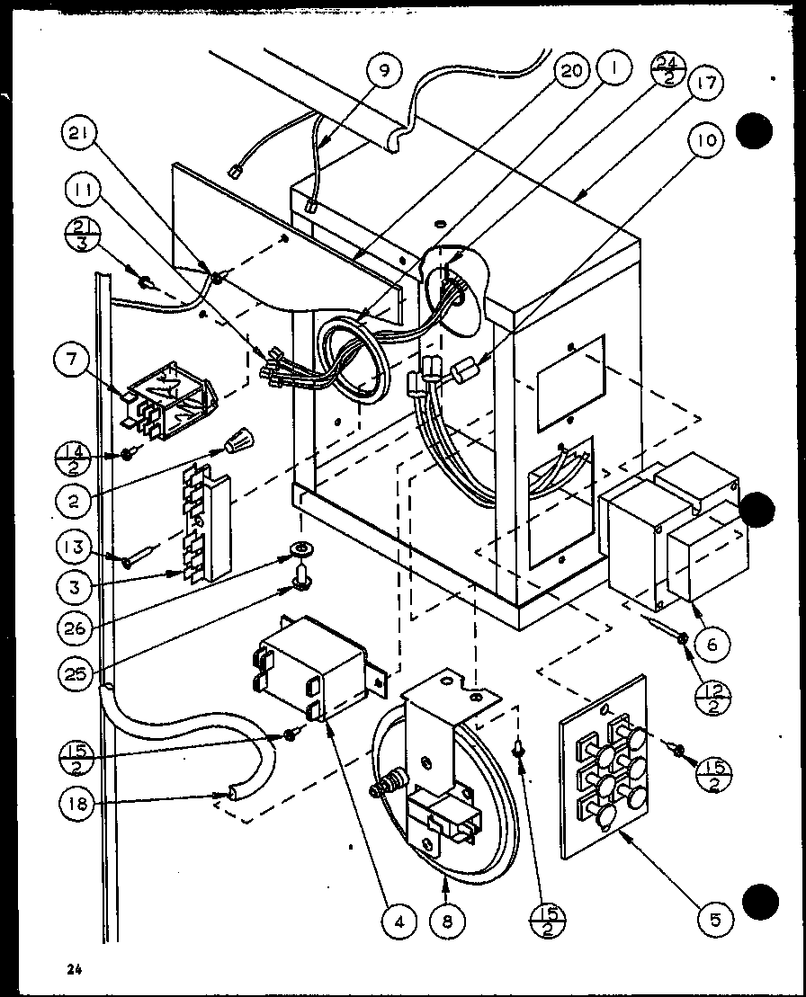 Amana GCI45A25/P9811201F (gci115a35/p9811206f) (gci115a50/p9811207f) (gci140a50/p9811208f) diagram