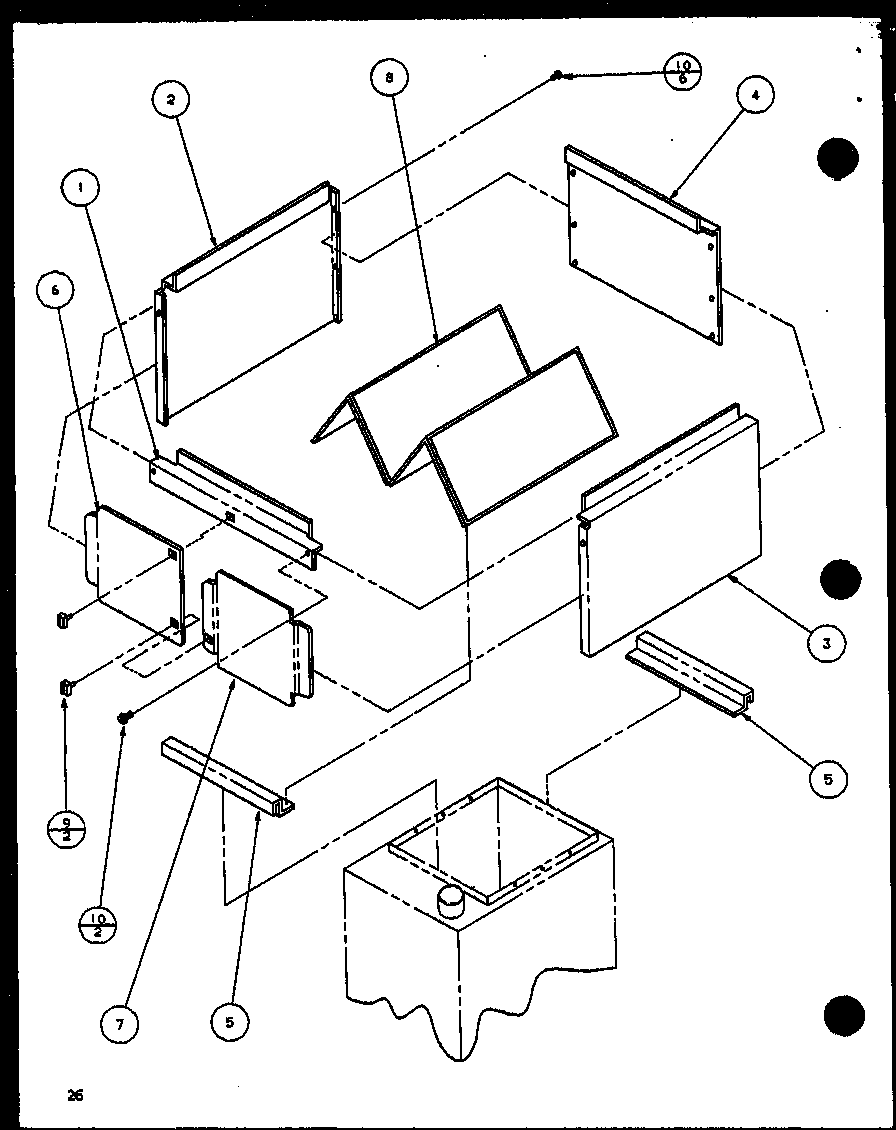 Amana GCI45A25/P9811201F (cfc16/p9926101f) (cfc20/p9926102f) (cfc24/p9926103f) (cfc20d/p9926104f) diagram