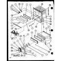 Amana GHN70A30/P9961508F induced draft blower assembly diagram