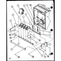 Amana GHN70A30/P9961508F burner assembly diagram