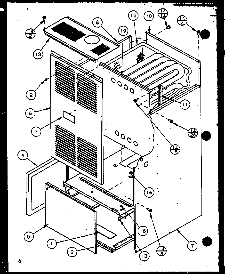 Amana GHI70A40CV/P6983139F (ghi45a25cv/p6983137f) (ghi70a30cv/p6983138f) (ghi70a40cv/p6983139f) (ghi90a30cv/p6983140f) (ghi90a50cv/p6983141f) diagram