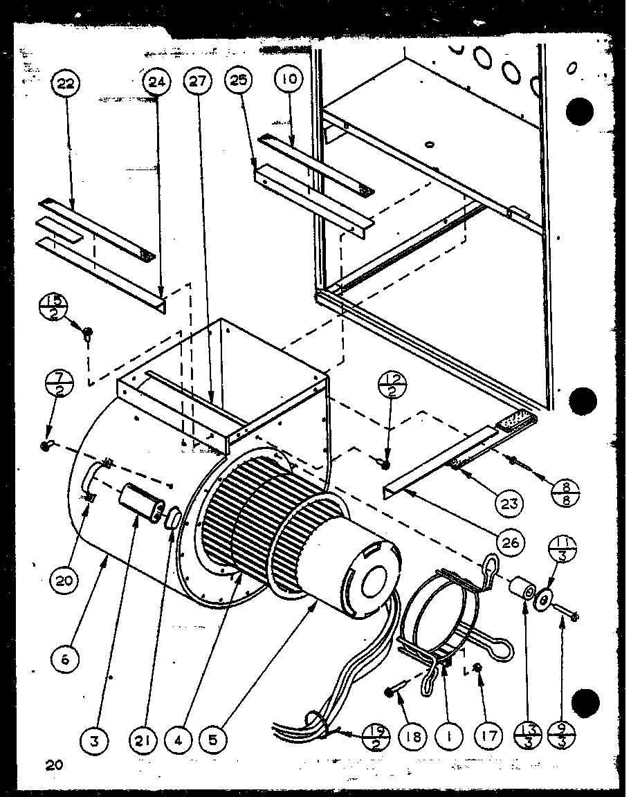 Amana GHI70A40CV/P6983139F (ghi115a35cv/p6983142f) (ghi115a50cv/p6983143f) (ghi140a35cv/p6983144f) (ghi140a50cv/p6983145f) diagram