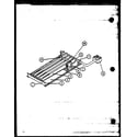 Amana GS120DN5/P1100103F burner assembly diagram