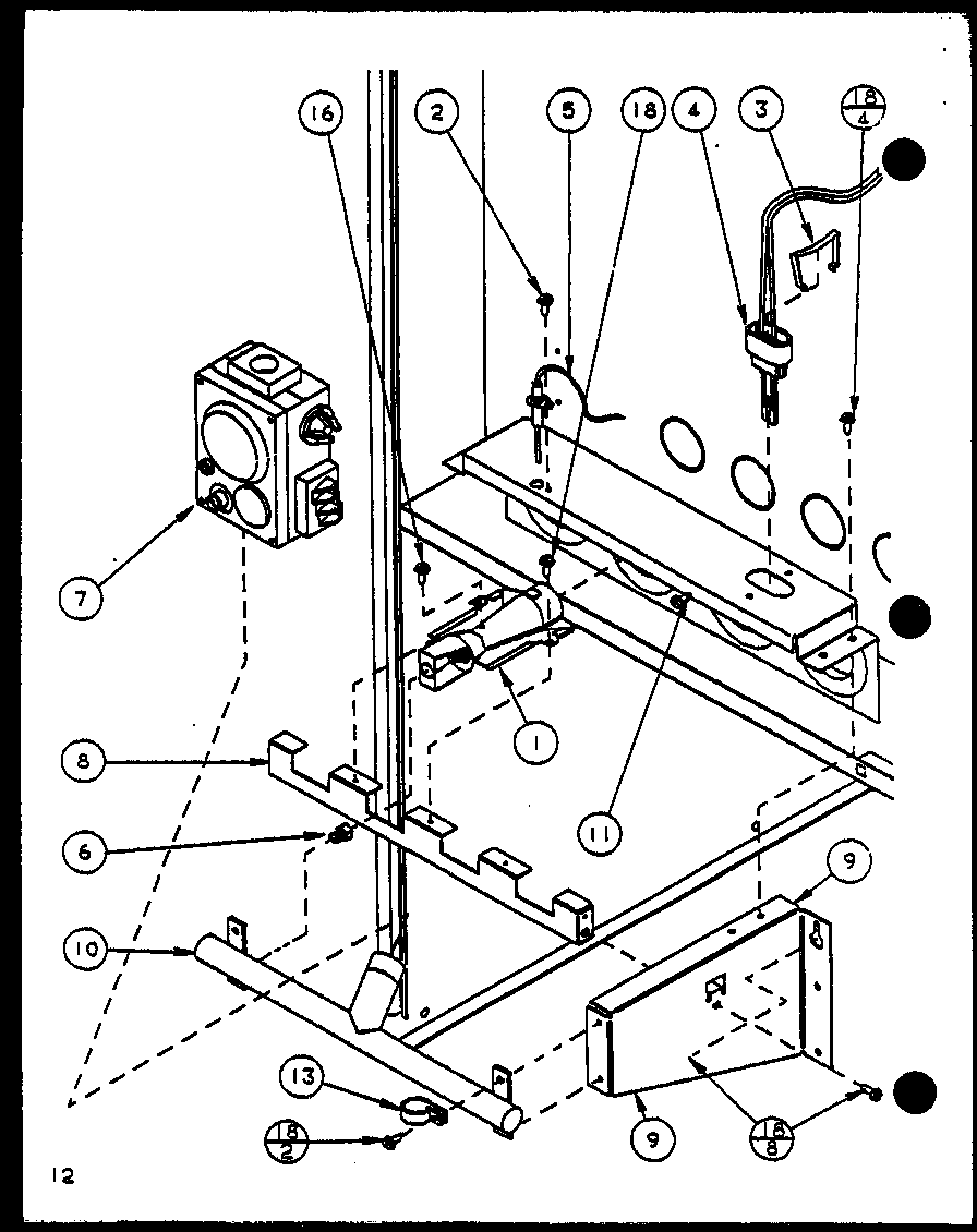 Amana GUI090B50A/P9898105F (gui045b25a/p9898101f) (gui070b30a/p9898102f) (gui070b40a/p9898103f) (gui090b30a/p9898104f) (gui090b50a/p9898105f) diagram