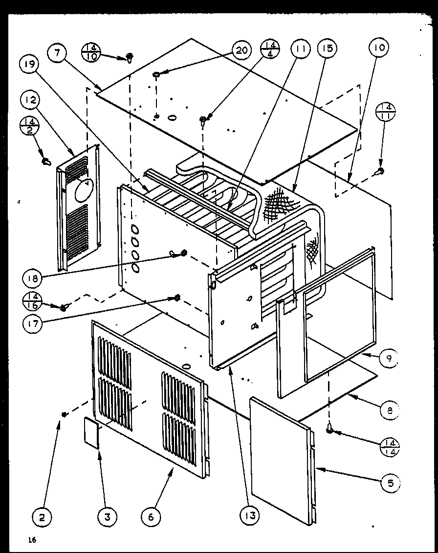 Amana GSI115B50A/P9898307F (gsi115b35a/p9898306f) (gsi115b50a/p9898307f) (gsi140b50a/p9898308f) diagram