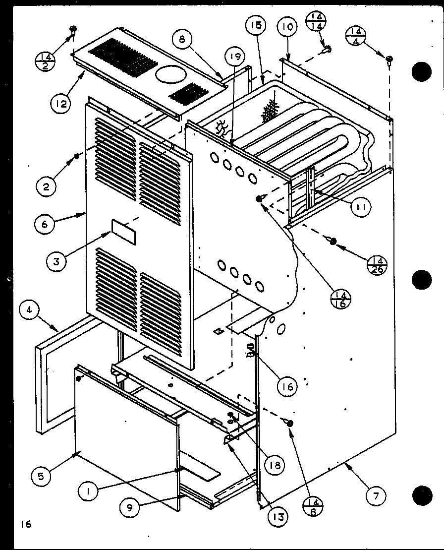 Amana GUI070C30A/P9898111F (gui115c35a/p9898115f) (gui115c50a/p9898116f) (gui140c35a/p9898117f) (gui140c50a/p9898118f) diagram