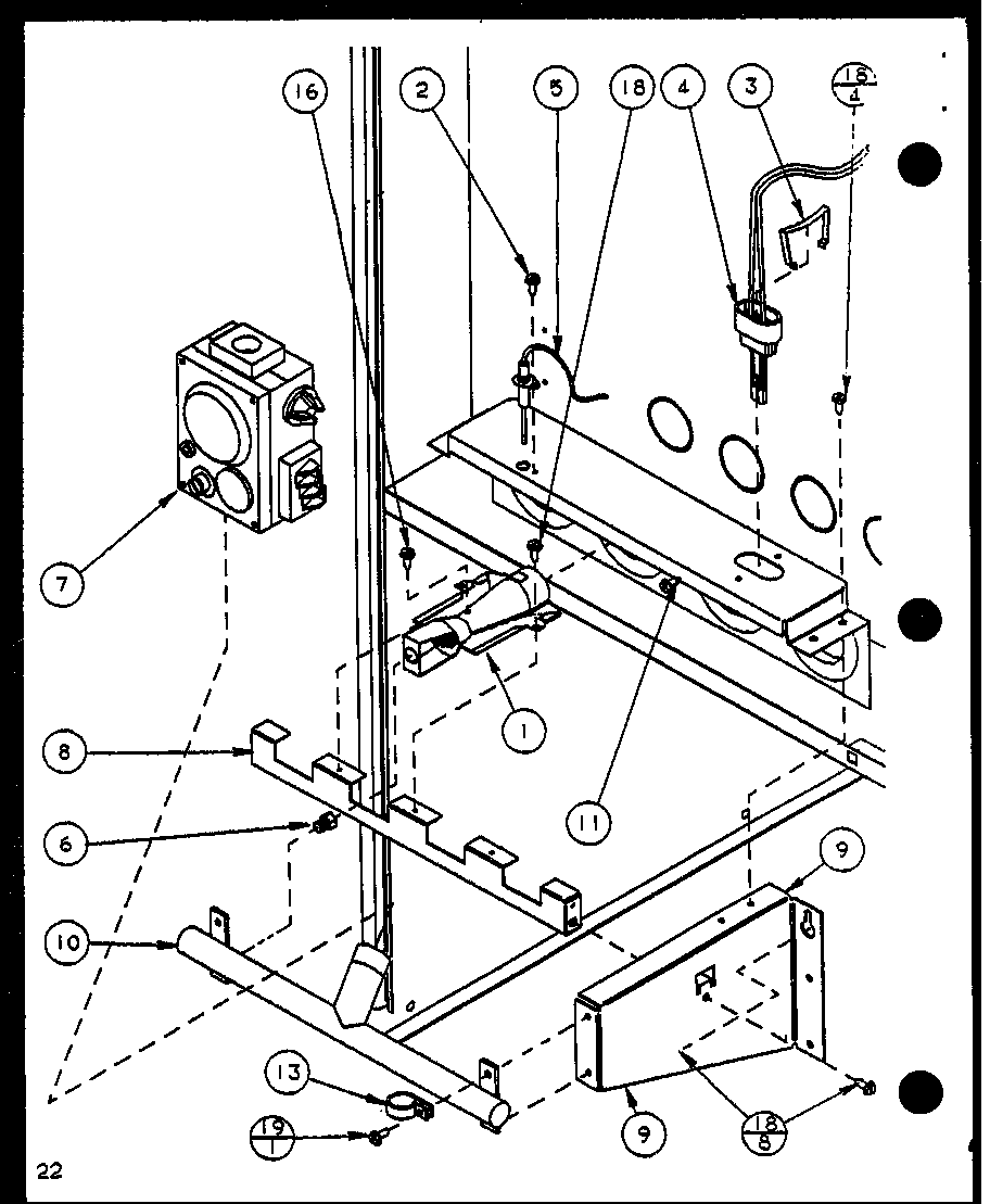 Amana GUI070C30A/P9898111F (gui115c35a/p9898115f) (gui115c50a/p9898116f) (gui140c35a/p9898117f) (gui140c50a/p9898118f) diagram