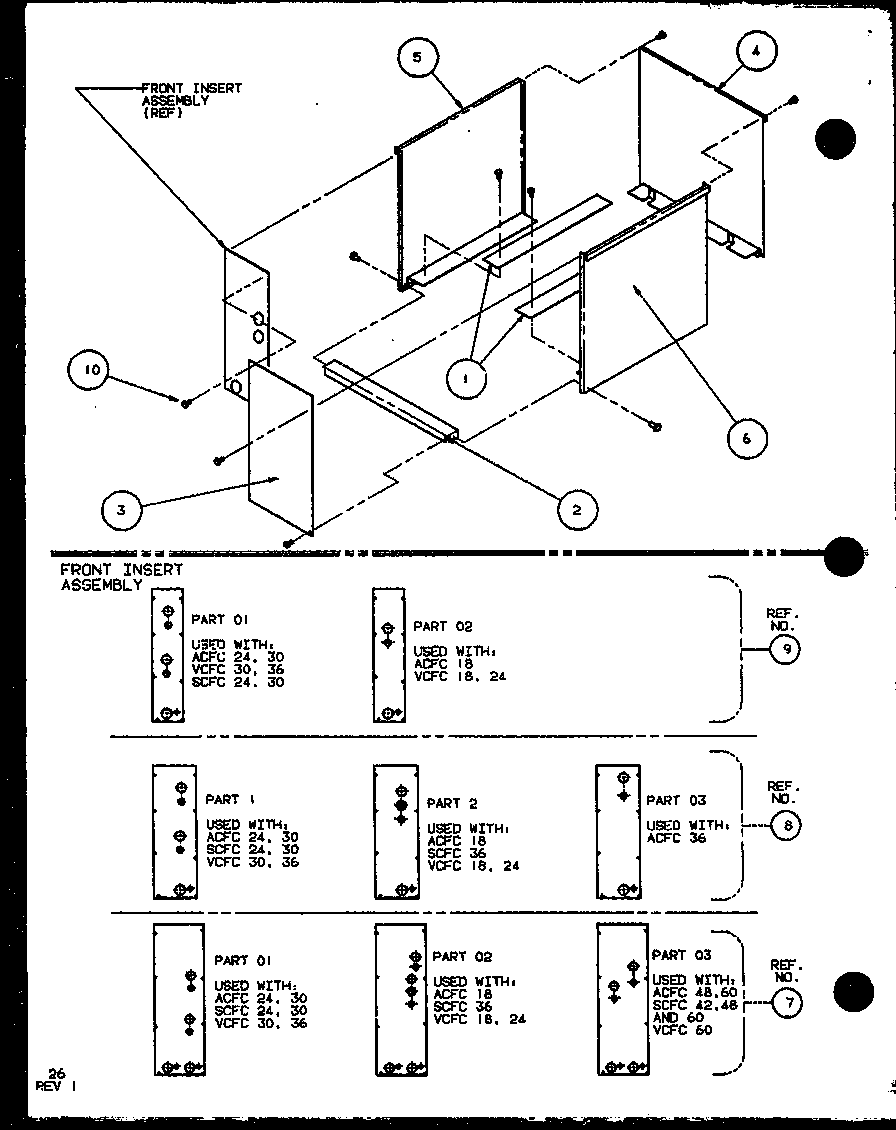 Amana GUI070C30A/P9898111F (ccu16/p1101801c) (ccu20/p1101802c) (ccu24/p1101803c) diagram
