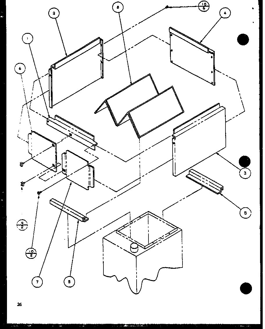 Amana GCI045C25A/P9898209F (cfc16/p9926101f) (cfc20/p9926102f) (cfc24/p9926103f) (cfc20d/p9926104f) diagram