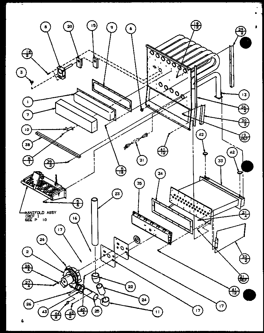 Amana GUC115B50A/P9898406F (guc045b30a/p9898401f) (guc070b30a/p9898402f) (guc070b40a/p9898403f) (guc090b35a/p9898404f) (guc090b50a/p9898405f) (guc115b50a/p9898406f) diagram