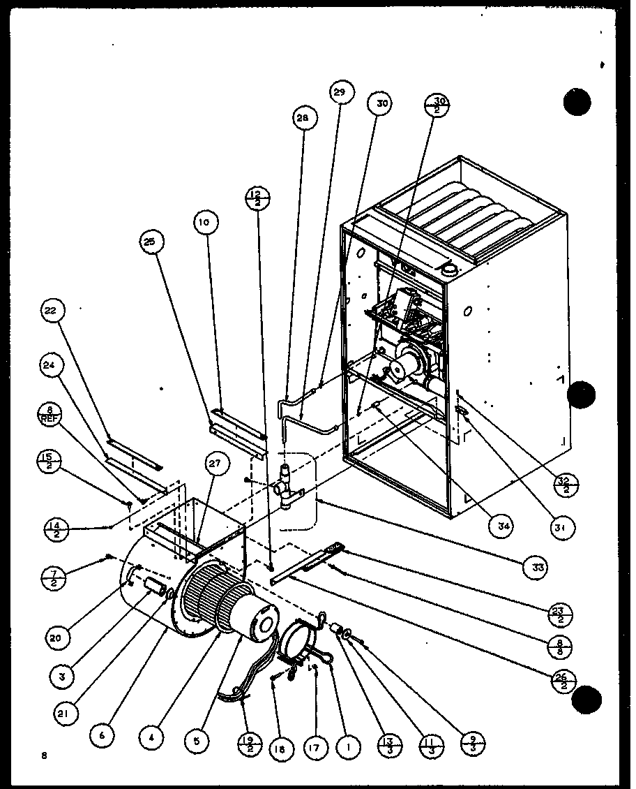Amana GUC115B50A/P9898406F (guc045b30a/p9898401f) (guc070b30a/p9898402f) (guc070b40a/p9898403f) (guc090b35a/p9898404f) (guc090b50a/p9898405f) (guc115b50a/p9898406f) diagram