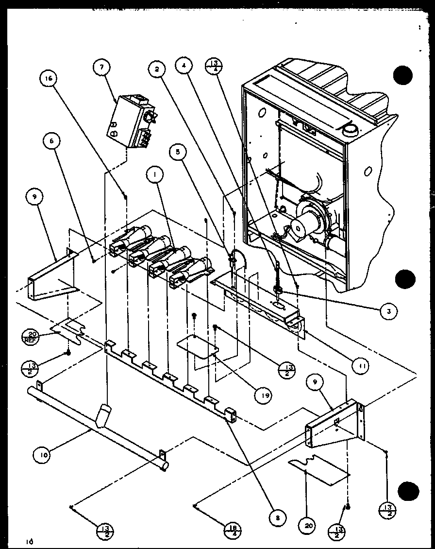 Amana GUC115B50A/P9898406F (guc045b30a/p9898401f) (guc070b30a/p9898402f) (guc070b40a/p9898403f) (guc090b35a/p9898404f) (guc090b50a/p9898405f) (guc115b50a/p9898406f) diagram