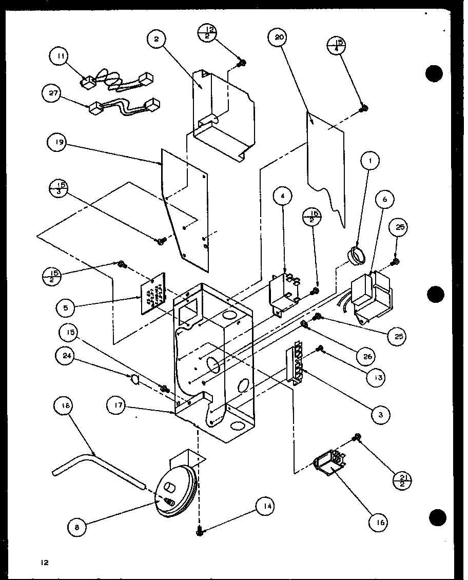 Amana GCC090B40A/P9898504F (gcc045b30a/p9898501f) (gcc070b30a/p9898502f) (gcc070b40a/p9898503f) (gcc090b40a/p9898504f) (gcc090b50a/p9898505f) (gcc115b50a/p9898506f) diagram