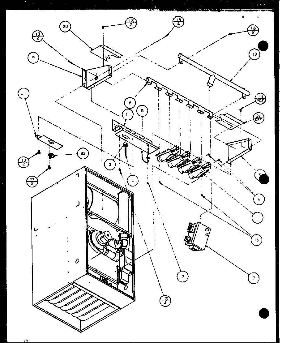 Amana GCC090B40B/P110704F (gcc045b30b/p1107001f) (gcc070b30b/p1107002f) (gcc070b40b/p1107003f) (gcc090b40b/p1107004f) (gcc090b50b/p1107005f) (gcc115b50b/p1107006f) diagram