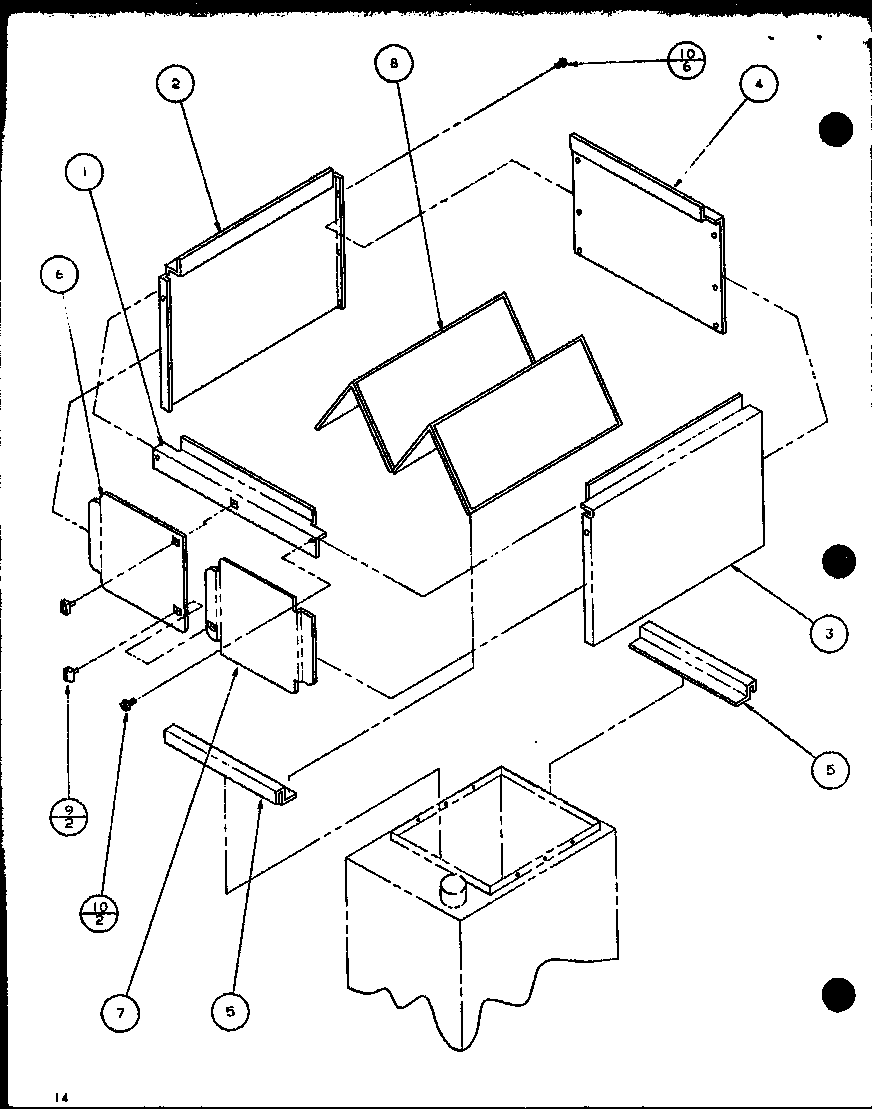 Amana GCC090B40B/P110704F (cfc16/p9926101f) (cfc20/p9926102f) (cfc24/p9926103f) (cfc20d/p9926104f) diagram